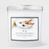 VELA EN TARRO DE CRISTAL 20 oz Aroma a Palo Santo